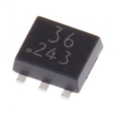Panasonic AN48836B-NL 霍尔效应传感器, 全极性磁场, -0.5 (Low to High) mT, 6 (High to Low) mT, 1.65 → 3.6 V电源, 5引脚 SMini封装