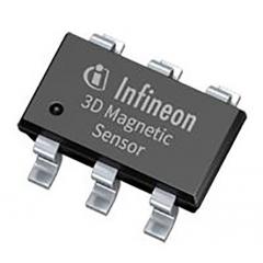 Infineon TLE493DA1B6HTSA1 霍尔效应传感器, 线性磁场