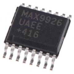 Maxim MAX9926UAEE  可变磁阻传感器接口, 4.5 → 5.5 V电源, 16引脚 QSOP封装