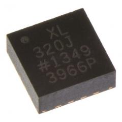 Analog Devices ADXL320JCP 2轴 加速表, 0.5-2.5 kHz, 2.4-5.25 V电源, 16引脚 LFCSP封装