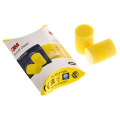 3M E.A.R PP-01-006 250对装 一次性 黄色 PVC 独立 耳塞, 28dB