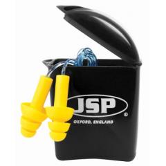 JSP AEE110-060-251 1对装 可重复使用 蓝色/黄色 聚合物 耳塞, 26dB