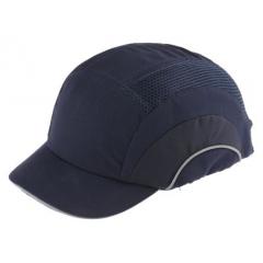 JSP ABS000-002-100 海军蓝色 高密度聚乙烯 (HDPE)防护 帆布 安全帽