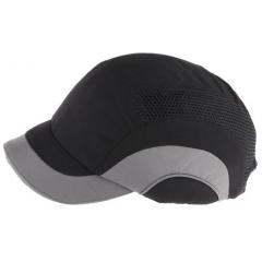 JSP ABS000-005-000 黑色/灰色 高密度聚乙烯 (HDPE)防护 帆布 安全帽