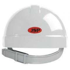 JSP ABA110-000-151 白色 高密度聚乙烯 (HDPE)防护 尼龙 安全帽