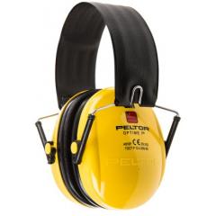 3M PELTOR Optime I 系列 黄色 折叠 头带式 护耳器 H510F-404, 减低 28dB