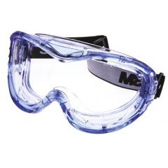 3M 71360-000001 透明 聚碳酸脂 (PC) 紫外线防护 抗雾 防刮 透气 安全护目镜