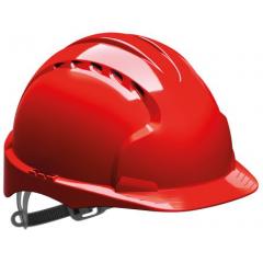 JSP AJF160-000-651 红色 高密度聚乙烯 (HDPE) 安全帽