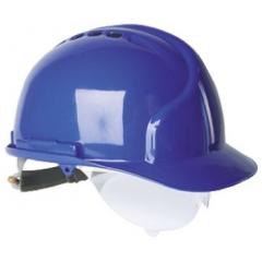 JSP AHN120-100-551 蓝色 高密度聚乙烯 (HDPE) 安全帽