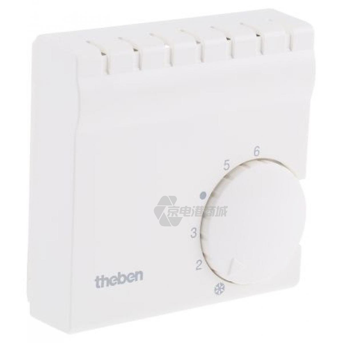 Theben / Timeguard 10A NC开关 机械式暖通空调恒温器 7010001, 240 V 交流电源,  5 -  30 °C