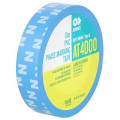 Advance Tapes AT4000 蓝色 PVC 电绝缘胶带 202935, 10000V击穿电压, 15m长 x 15mm宽 x 0.18mm厚