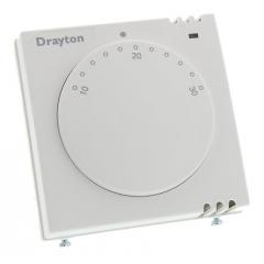Drayton 1 A/2 A 机械式暖通空调恒温器 24012, 230 V 交流电源,  10 -  30 °C