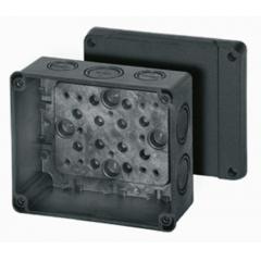 HENSEL DK 系列 黑色 热塑塑料 IP66/67 接线盒 KD5060, 119 x 139 x 70mm