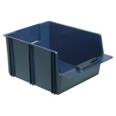 Raaco 136723 蓝色 塑料 可叠加 组合零件盒, 186mm x 280mm x 375mm
