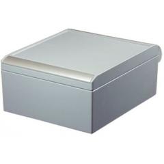 ROLEC AluCASE 系列 灰色 压铸铝制 工程盒 191.170.111, 200 x 170 x 90mm