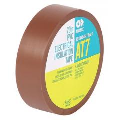 Advance Tapes AT7 棕色 PVC 电绝缘胶带 211210, 8000V击穿电压, 20m长 x 19mm宽 x 0.13mm厚
