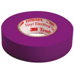 3M Temflex® 1500 紫色 PVC 电绝缘胶带 80573, 6000V击穿电压, 20m长 x 19mm宽 x 0.15mm厚
