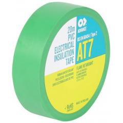 Advance Tapes AT7 绿色 PVC 电绝缘胶带 211265, 8000V击穿电压, 20m长 x 19mm宽 x 0.13mm厚