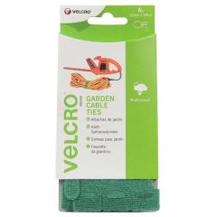 Velcro 绿色 粘扣带 EC60252, 380mm长 x 12mm宽