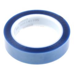 Tesa® 50650 蓝色 遮蔽胶带 50650 66mx25mm, PET衬底, 聚硅酮粘胶