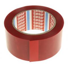 Tesa® 4154 红色 遮蔽胶带 4154 66mx50mm, PVC衬底, 橡胶粘胶