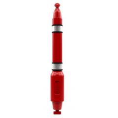 Skipper 红色 栏柱 可收缩护柱 Post01-R, 500.38mm深 x 1.0008m高 x 500.38mm宽