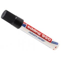 Edding 黑色 10mm 宽笔尖 油漆标记笔 950-001, 适用于金属