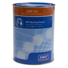 SKF 1 kg 罐装 棕色-黄色 矿物油 油脂 LGEP2/1, 200mm²/s粘性