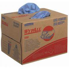 Kimberly Clark 8373 160张 蓝色 盒装 湿巾, 310 x 420mm, 适用于重型