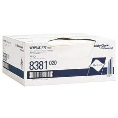 Kimberly Clark 8381 300张 白色 盒装 湿巾, 380 x 410mm, 适用于重型维护，金属表面，工具清洁
