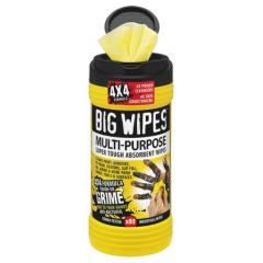 Big Wipes 2410 80张 黑色 桶装 湿巾, 4 x 4in, 适用于工业