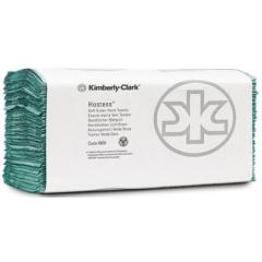 Kimberly Clark HOSTESS 3600片装 310 x 230mm 绿色 折叠式，交错式 抹手纸 6800