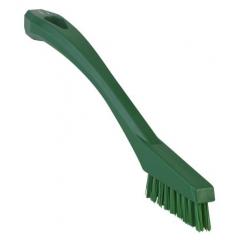 Vikan 44012 绿色 15mm 超硬 PET 硬毛刷, 可应用于周围衬垫、清洁设备链路传送带、机械上的接头、橡胶条