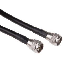 Radiall 1m 公 N 至 公 N 50 Ω RG214 同轴电缆组件 R284C0351041