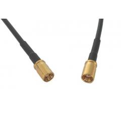 Telegartner 300mm 公 SMB 至 公 SMB 50 Ω RG174 同轴电缆组件 L09999B3609