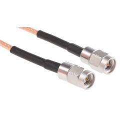 Radiall 500mm 公 SMA 至 公 SMA 50 Ω RG316 同轴电缆组件 R284C0351053