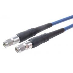 Huber  Suhner 蓝色 同轴电缆组件 ST-18/SMAM/SMAM/72