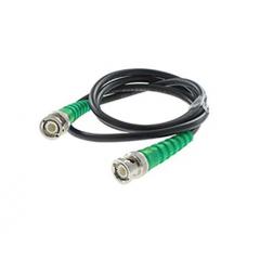 Cinch Connectors 73 系列 3.05m 绿色 公 BNC 至 公 BNC 50 Ω RG-58AU 同轴电缆组件 73-6352-10, 95% 编织物屏蔽
