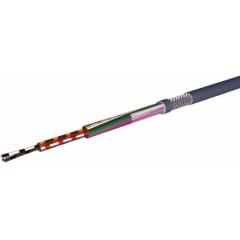 CAE Groupe CAE HIFLEX-CY 系列 50m 灰色 4 芯 屏蔽 CY 控制电缆 90410025C50, 0.25 mm² 截面积, 聚氯乙烯 PVC护套, 4.6mm外径, 23 AWG