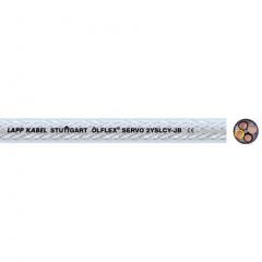 Lapp Lapp Olflex Servo 2YSLCY-JB 系列 50m 透明 4 芯 屏蔽 CY 控制电缆 0036428, 6 mm² 截面积, 聚氯乙烯 PVC护套, 17mm外径, 9 AWG