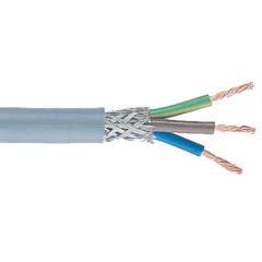 Belden Belden CY 系列 50m 灰色 3 芯 屏蔽 CY 控制电缆 CYSE03.0050, 2.5 mm² 截面积, 聚氯乙烯 PVC护套, 9.75mm外径, 13 AWG