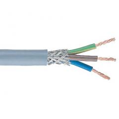 Belden Belden CY 系列 50m 灰色 3 芯 屏蔽 CY 控制电缆 CYSB03.0050, 0.75 mm² 截面积, 聚氯乙烯 PVC护套, 7.06mm外径, 18 AWG