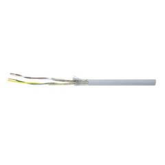 CAE Groupe LIYCYBP 系列 灰色 4 芯 CY 控制电缆 MPI234, 0.34 mm² 截面积, 聚氯乙烯 PVC护套, 7.6mm外径