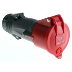 Legrand IP44 红色 16A 塑料 工业电源插座 0 522 84, 125 x 125 x 121mm