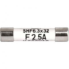 Schurter SHF 6.3x32 系列 F熔断速度 1.25A 管式熔断器 8020.5069.G, 6.35 x 31.8mm