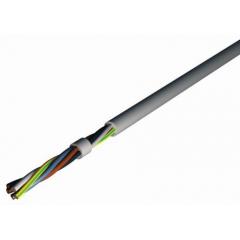 CAE Groupe 50m 灰色 PVC 4芯 H05VV-F 多芯主干线电缆 VVF4G0,75G, 8.3mm外径, 铜导体, 500 V