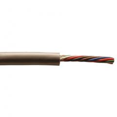 Alpha Wire 30m 9 芯 无屏蔽 聚氯乙烯 PVC 护套 工业电缆 1179C SL005, 300 V, 0.35 mm² 截面积
