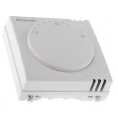 Drayton 1 A/2 A SPDT开关 机械式暖通空调恒温器 24014, 230 V 交流电源,  10 -  30 °C