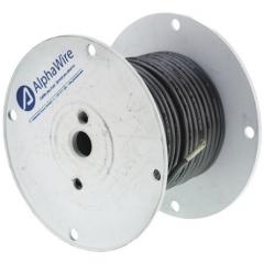 Alpha Wire 30m 10 芯 屏蔽 聚氯乙烯 PVC 护套 工业电缆 3310 SL005, 600 V, 0.09 mm² 截面积, -55 →  105 °C