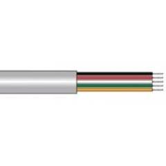 Alpha Wire 30m 10 芯 无屏蔽 聚氯乙烯 PVC 护套 工业电缆 1896/10C SL005, 300 V, 0.56 mm² 截面积